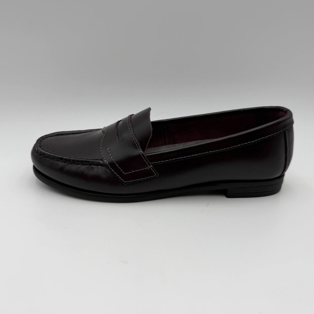 Eastland Classic II Penny Loafers Burgundy Leather Women’s 7.5M 3924M